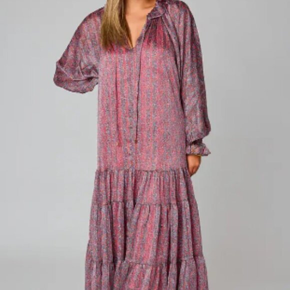 253. Greta Drop Waist Maxi Dress - Picture 1 of 4